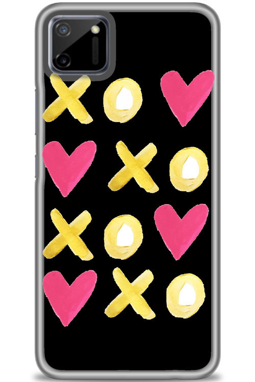 Realme C11 Kılıf HD Baskılı Kılıf - XOXOXO