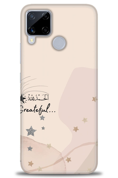 Realme C15 Kılıf HD Baskılı Kılıf - Greateful