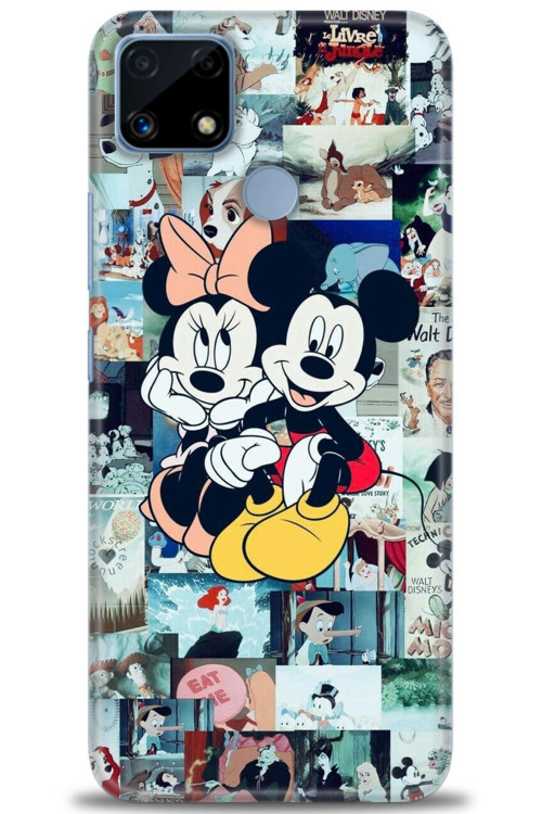 Realme C25s Kılıf HD Baskılı Kılıf - Cartoons