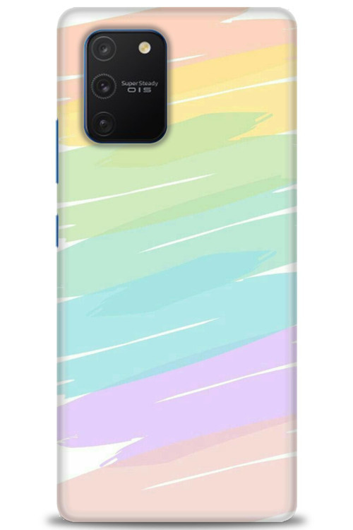 Samsung Galaxy A91 / S10 Lite Kılıf HD Baskılı Kılıf - Renk Paleti