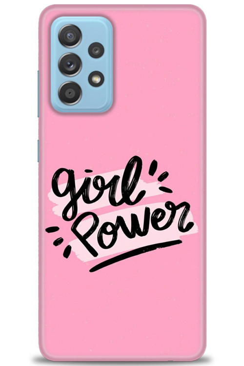 Samsung Galaxy A72 Kılıf HD Baskılı Kılıf - Girll Power