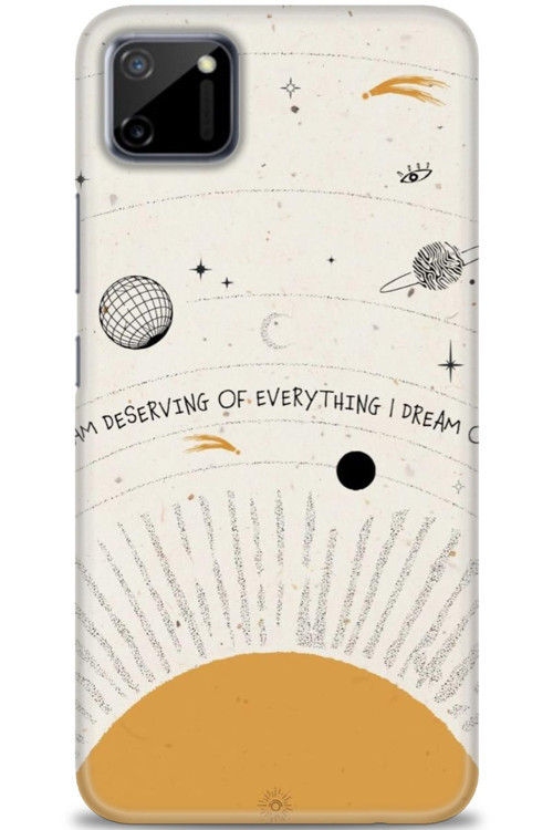 Realme C11 Kılıf HD Baskılı Kılıf - Evren