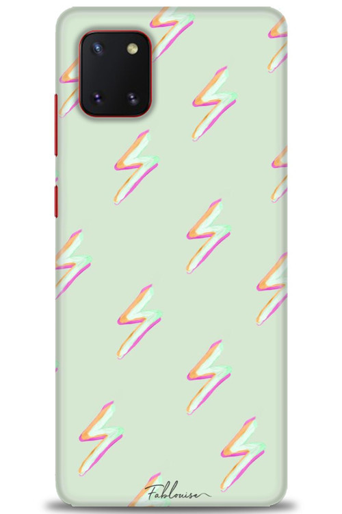 Samsung Galaxy A81 / Note 10 Lite Kılıf HD Baskılı Kılıf - Şimşekler
