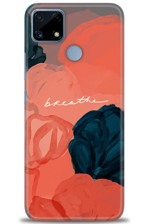 Realme C25s Kılıf HD Baskılı Kılıf - Breathe