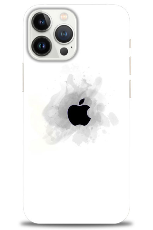 Realme C53 Kılıf HD Baskılı Kılıf - Siyah Elma
