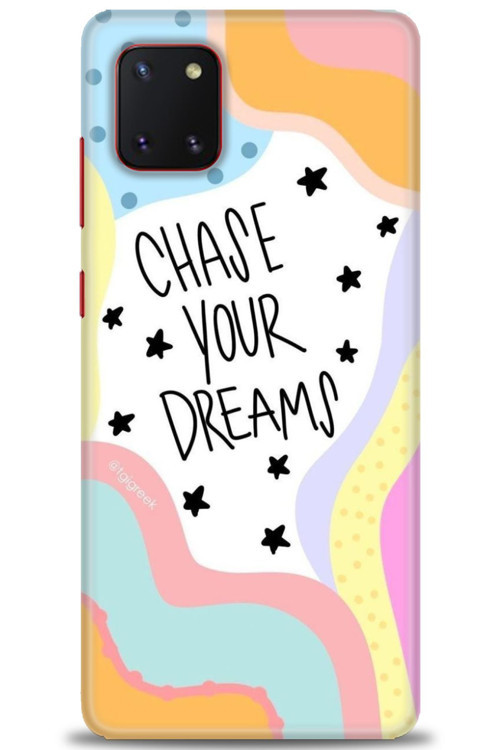 Samsung Galaxy A81 / Note 10 Lite Kılıf HD Baskılı Kılıf - Chase Your Dreams