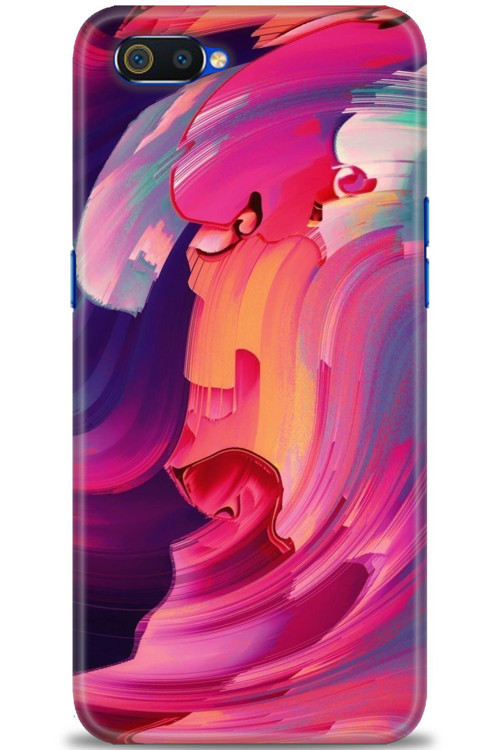 Realme C2 Kılıf HD Baskılı Kılıf - Renkler