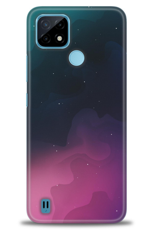 Realme C21 Kılıf HD Baskılı Kılıf - Gökyüzü