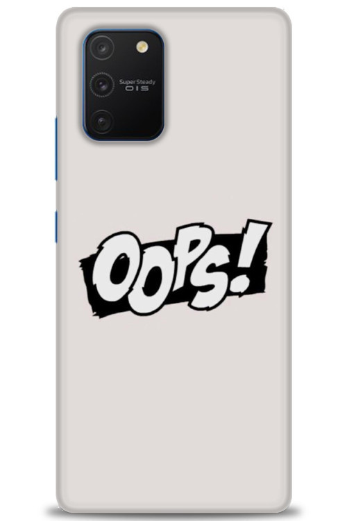 Samsung Galaxy A91 / S10 Lite Kılıf HD Baskılı Kılıf - Oops!