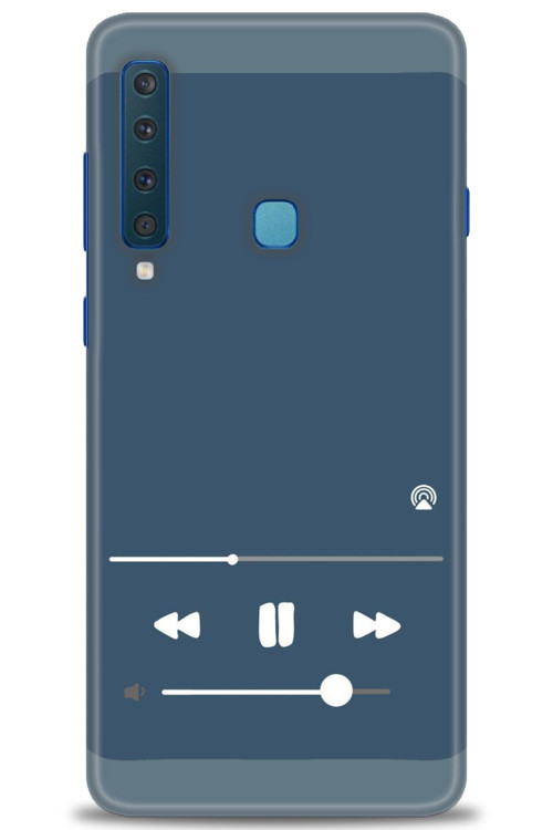 Samsung Galaxy A9 2018 Kılıf HD Baskılı Kılıf - Müzik Çalar