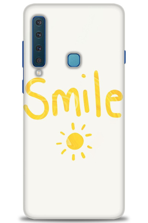 Samsung Galaxy A9 2018 Kılıf HD Baskılı Kılıf - Smile Güneş