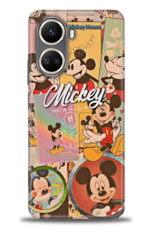 Tecno Camon 19 Neo Kılıf HD Baskılı Kılıf - I Love Mickey