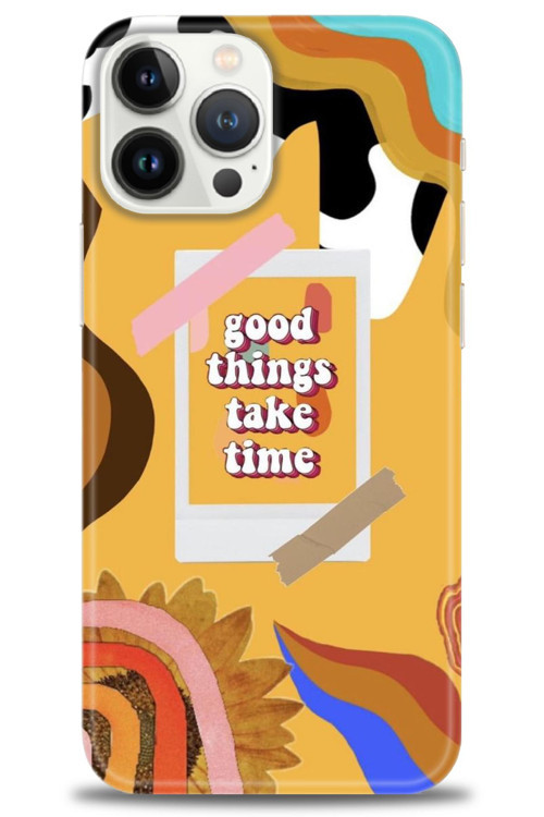 Realme C53 Kılıf HD Baskılı Kılıf - Take Time