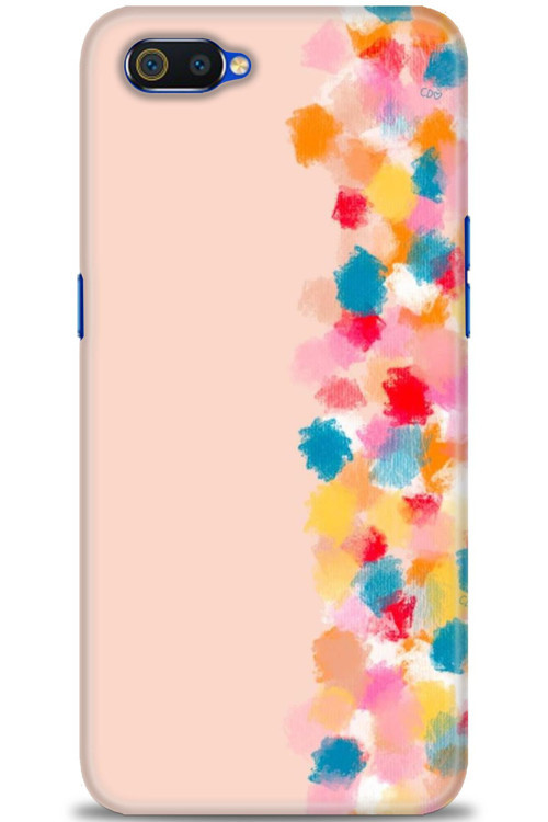 Realme C2 Kılıf HD Baskılı Kılıf - Parça Tuval