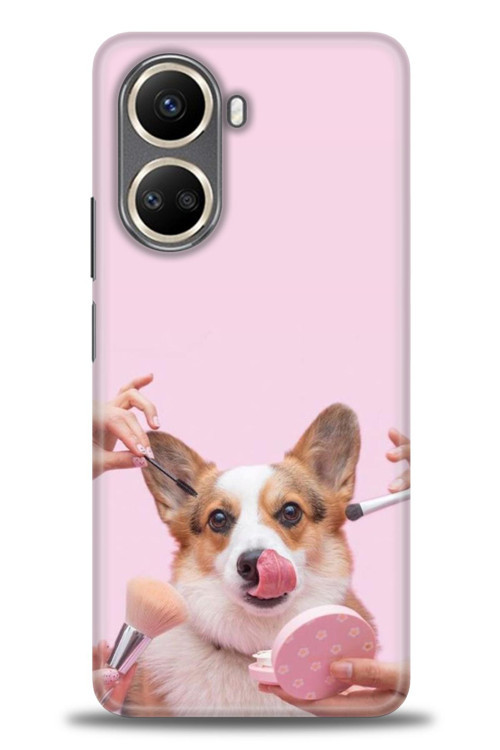 Realme C55 Kılıf HD Baskılı Kılıf - Sevimli Köpek