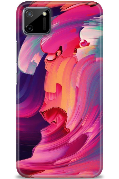 Realme C11 Kılıf HD Baskılı Kılıf - Renkler