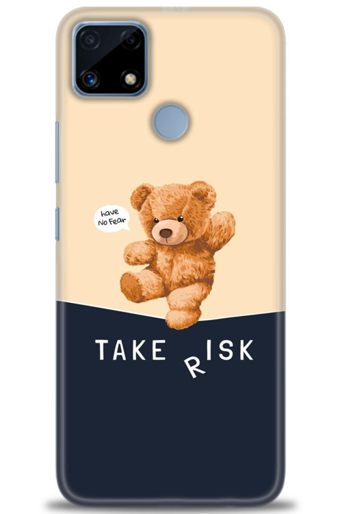 Realme C25s Kılıf HD Baskılı Kılıf - Take Risk