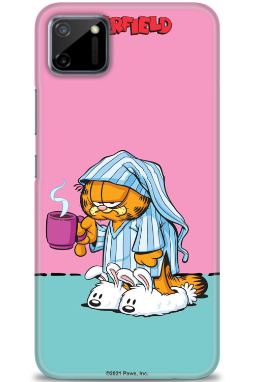 Realme C11 Kılıf HD Baskılı Kılıf - Garfield