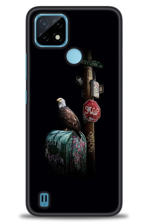 Realme C21 Kılıf HD Baskılı Kılıf - Guardian