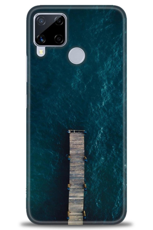 Realme C15 Kılıf HD Baskılı Kılıf - İskele