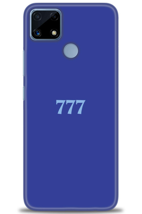 Realme C25s Kılıf HD Baskılı Kılıf - 777