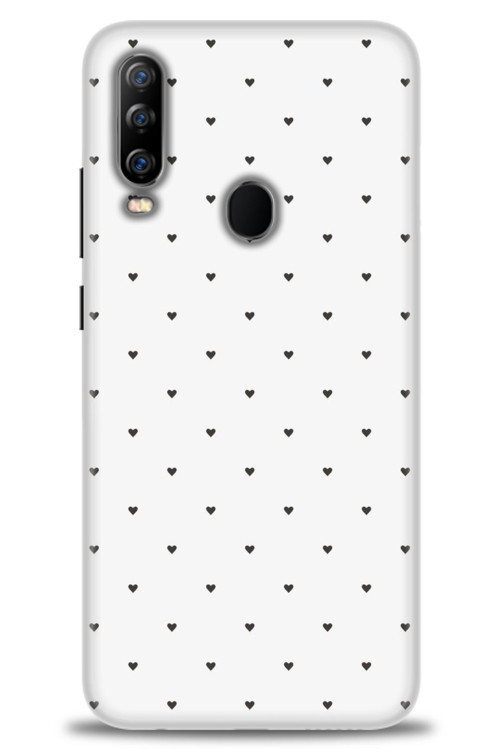 General Mobile GM 20 Pro Kılıf HD Baskılı Kılıf - Minik Siyah Kalp