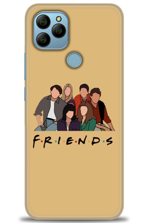 General Mobile GM 21 Kılıf HD Baskılı Kılıf - Friends