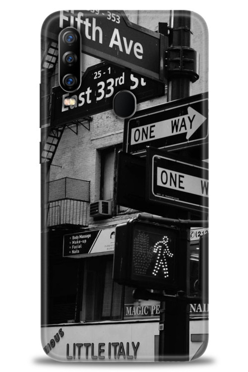 General Mobile GM 20 Pro Kılıf HD Baskılı Kılıf - One Way