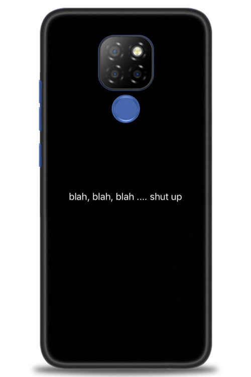 General Mobile GM 20 Kılıf HD Baskılı Kılıf - Shut Up