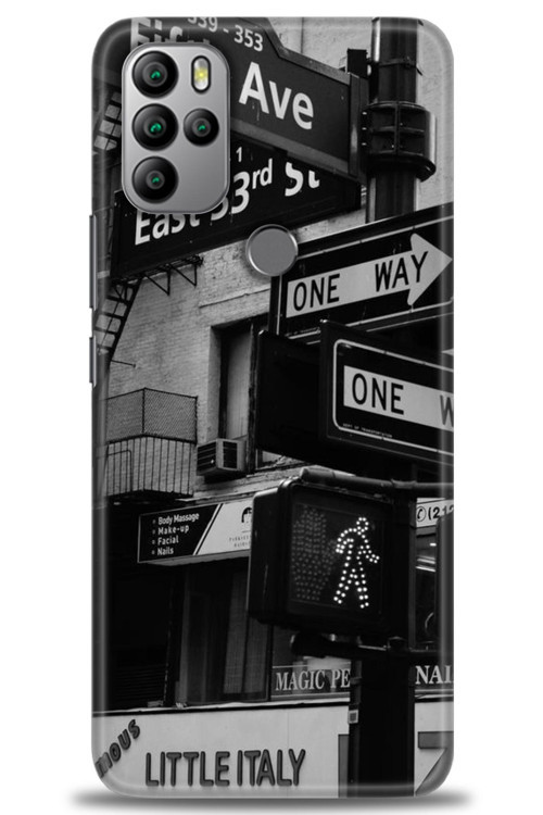 General Mobile GM 21 Pro Kılıf HD Baskılı Kılıf - One Way