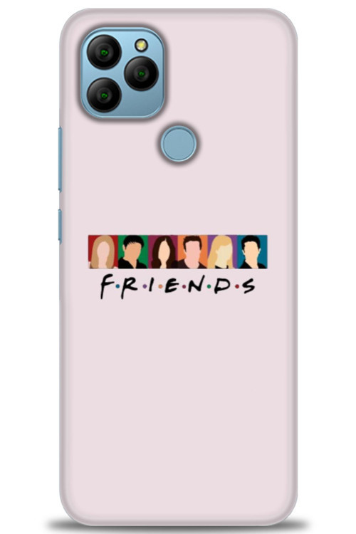 General Mobile GM 22 Kılıf HD Baskılı Kılıf - Renkli Friends