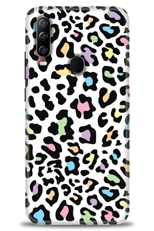 General Mobile GM 20 Pro Kılıf HD Baskılı Kılıf - Renkli Leopar
