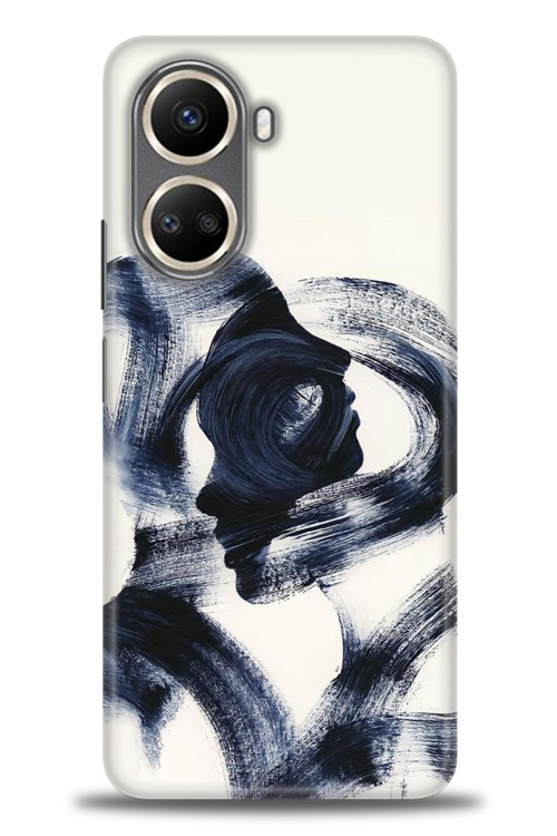 Tecno Camon 19 Pro Kılıf HD Baskılı Kılıf - Adam ve Kadın