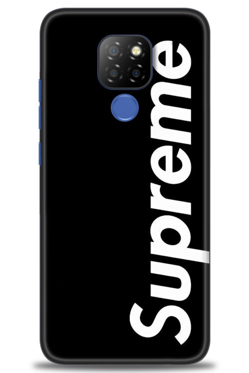 General Mobile GM 20 Kılıf HD Baskılı Kılıf - Supreme Siyah