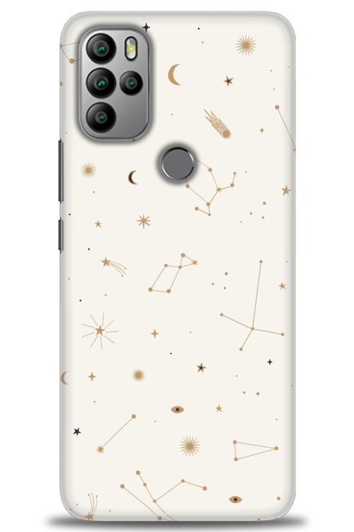 General Mobile GM 21 Pro Kılıf HD Baskılı Kılıf - Yıldız Haritası