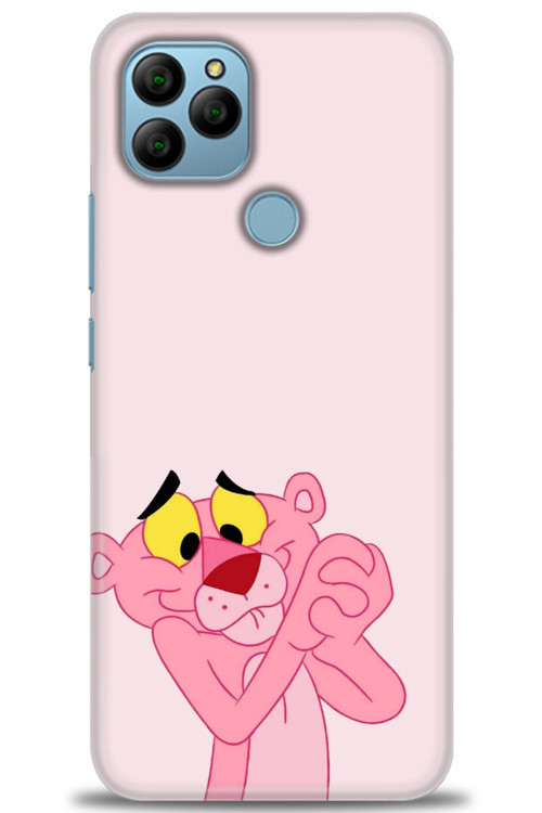 General Mobile GM 22 Kılıf HD Baskılı Kılıf - Pembe Panter