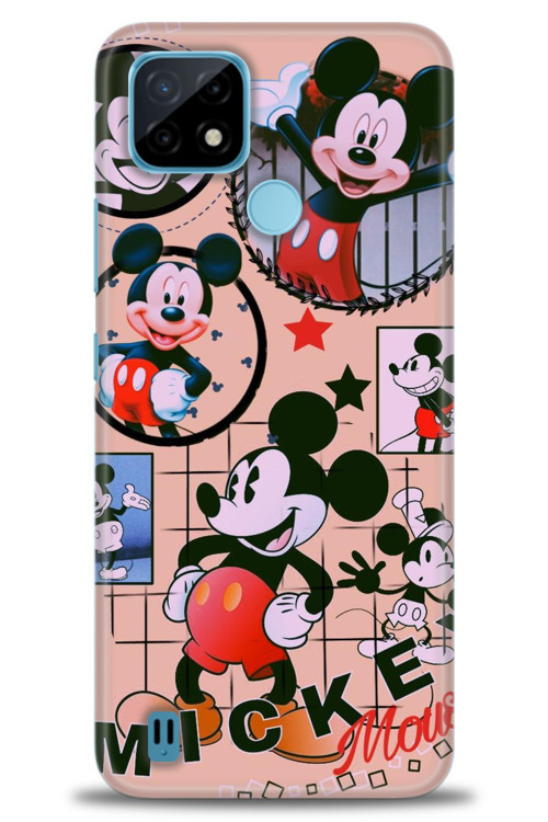 İnfinix Hot 10T Kılıf HD Baskılı Kılıf - Mickey Mouse