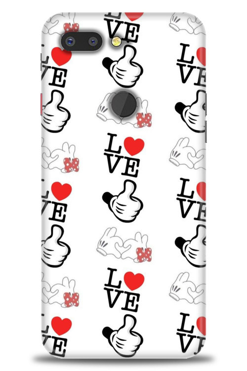 General Mobile GM 9 Pro Kılıf HD Baskılı Kılıf - Love Mickey