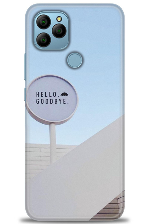 General Mobile GM 21 Kılıf HD Baskılı Kılıf - Hello GoodBye