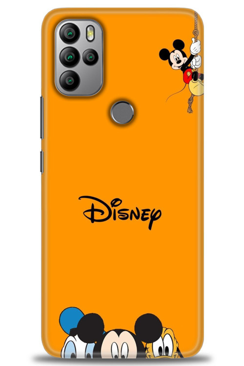 General Mobile GM 21 Pro Kılıf HD Baskılı Kılıf - Turuncu Disney