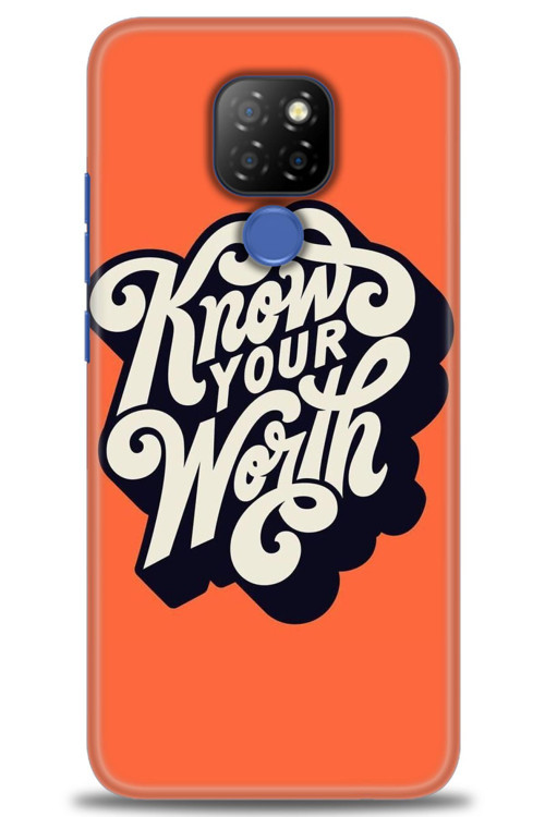 General Mobile GM 20 Kılıf HD Baskılı Kılıf - Know Your Worth