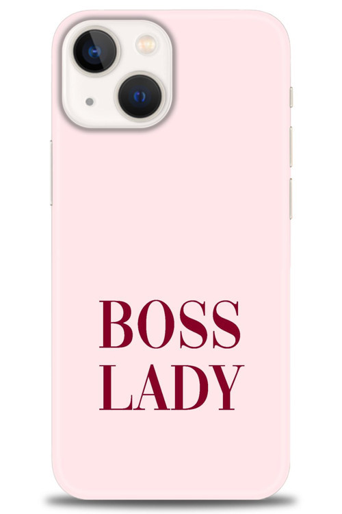 iPhone 13 Kılıf HD Baskılı Kılıf - Boss Lady