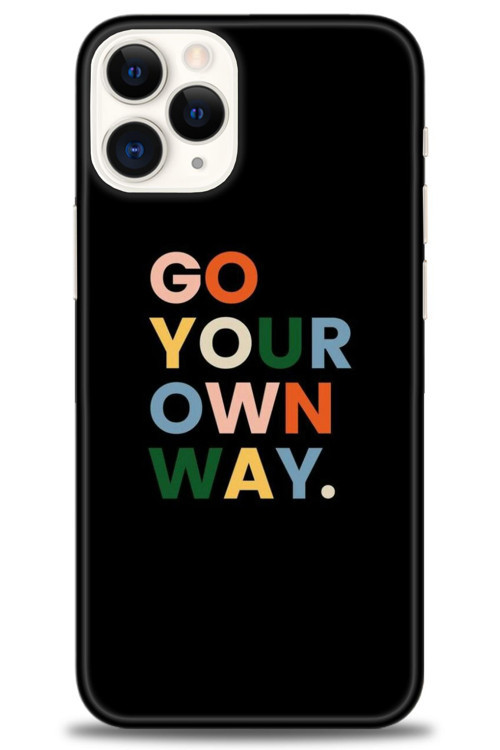 iPhone 12 Pro Kılıf HD Baskılı Kılıf - Go Your