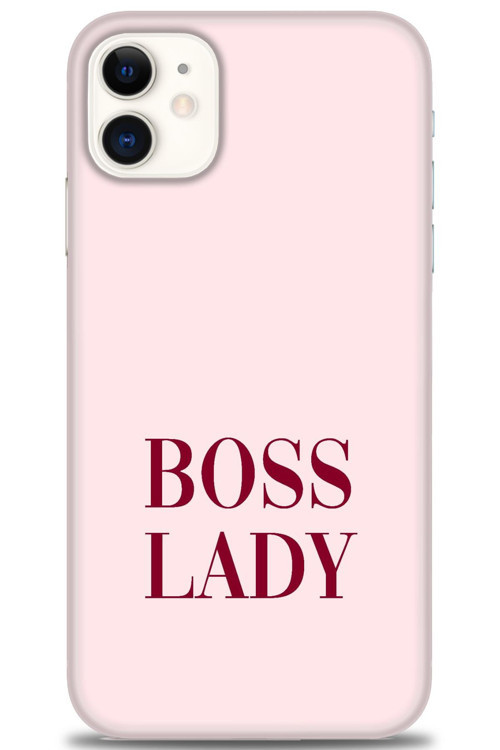 iPhone 11 Kılıf HD Baskılı Kılıf - Boss Lady