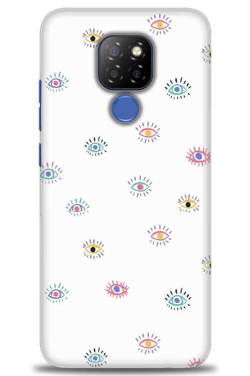 General Mobile GM 20 Kılıf HD Baskılı Kılıf - Renkli Gözler