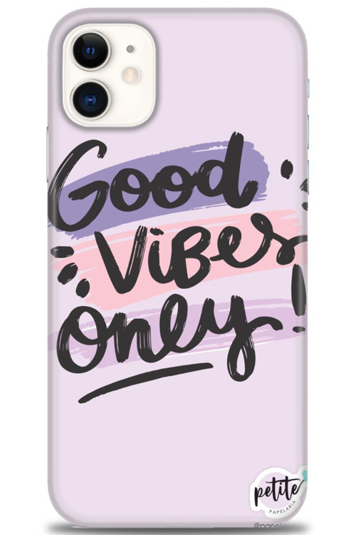 iPhone 11 Kılıf HD Baskılı Kılıf - Good Vibes