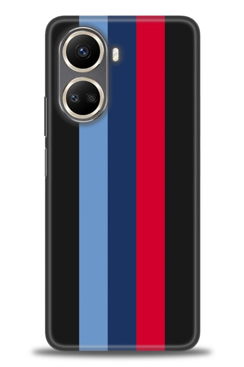 Tecno Camon 19 Pro Kılıf HD Baskılı Kılıf - Bordo Çubuk