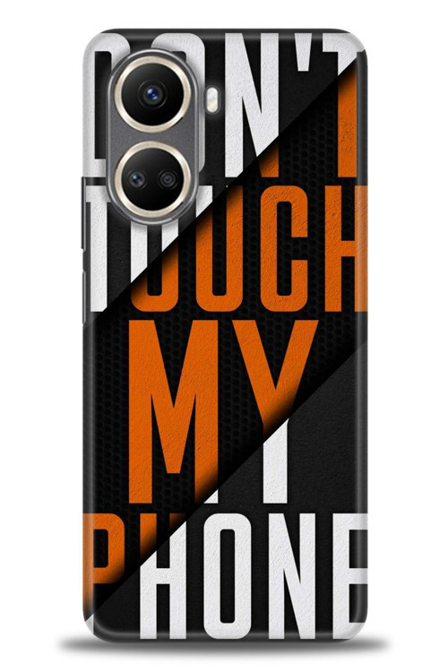 Tecno Camon 19 Pro Kılıf HD Baskılı Kılıf - Dont Touch