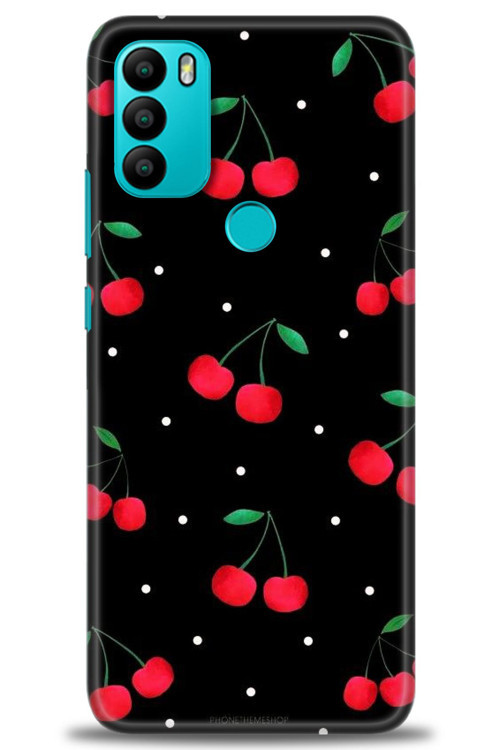 General Mobile GM 21 Plus Kılıf HD Baskılı Kılıf - Kirazlar