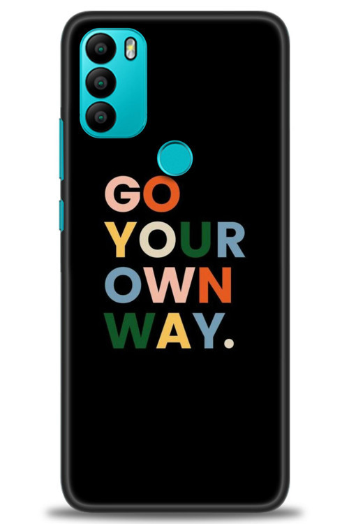 General Mobile GM 21 Plus Kılıf HD Baskılı Kılıf - Go Your